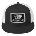 Lord and Armor White Mesh Trucker Cap - Lord and Armor Apparel