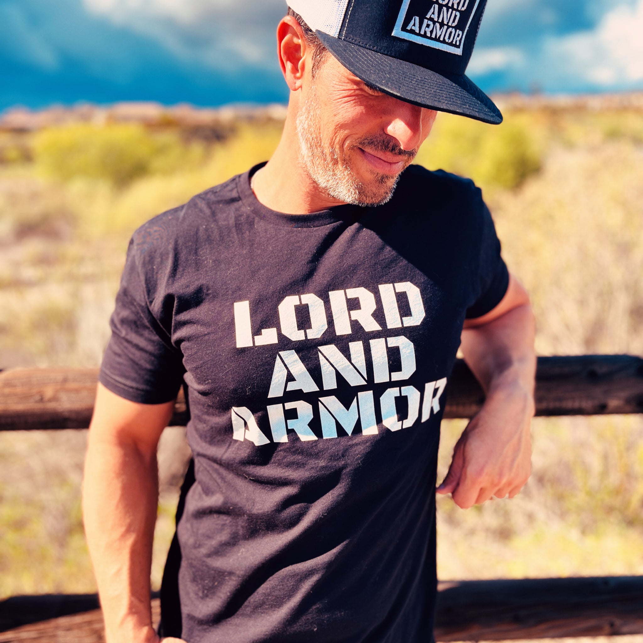 Lord and Armor Men's Black Classic Short Sleeve T-shirt - Lord and Armor Apparel