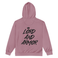 Lord and Armor Womens Cool Pink Zip Hoodie - Lord and Armor Apparel