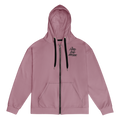 Lord and Armor Womens Cool Pink Zip Hoodie - Lord and Armor Apparel