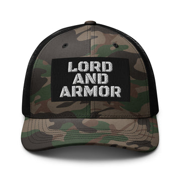 Lord and Armor Camouflage Trucker Hat - Lord and Armor Apparel