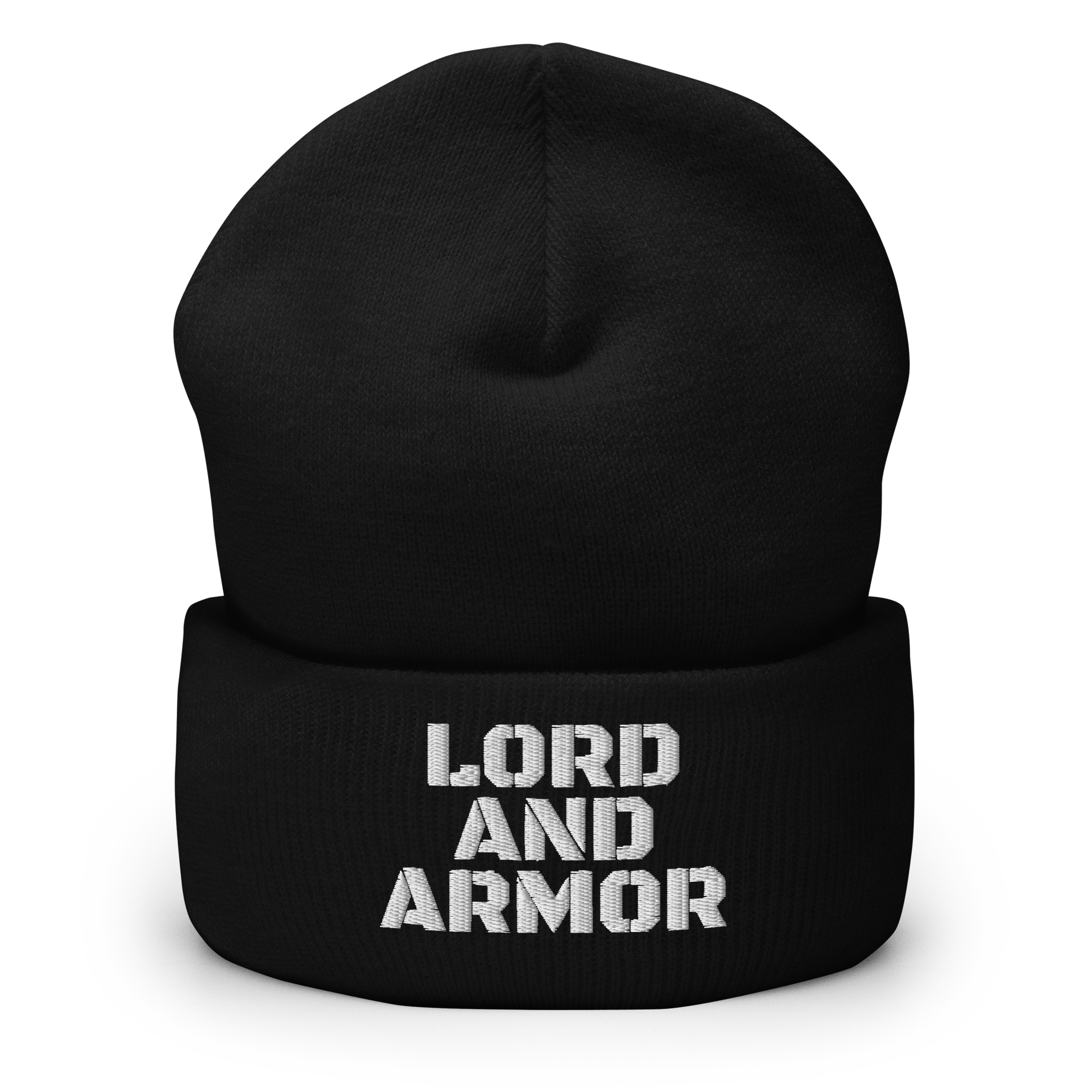 Lord and Armor Black Beanie - Lord and Armor Apparel