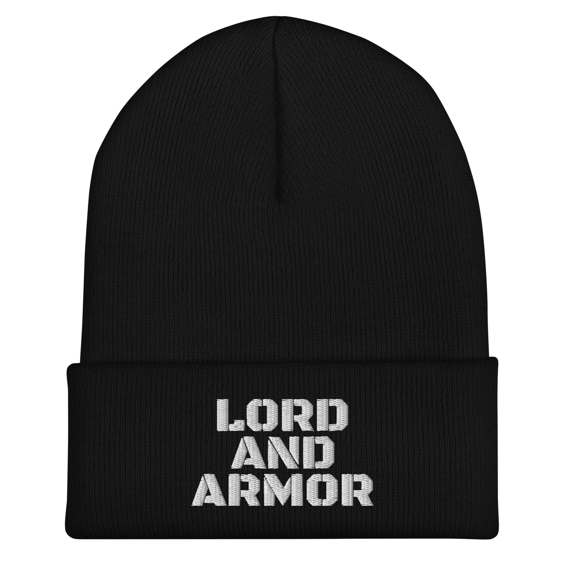 Lord and Armor Black Beanie - Lord and Armor Apparel