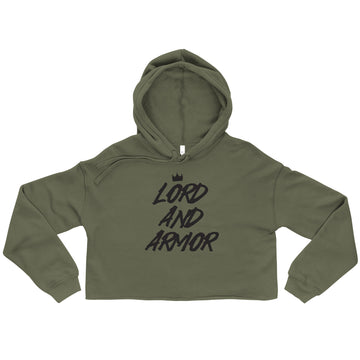 Lord and Armor Women's Crop Hoodie - Lord and Armor Apparel